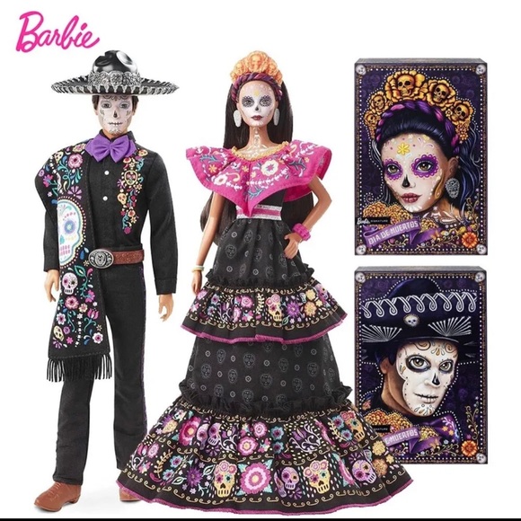 Are you a Barbie Collector? BARBIE AND KEN DIA DE MUERTOS 2021 BUNDLE . $225 - Picture 2 of 9